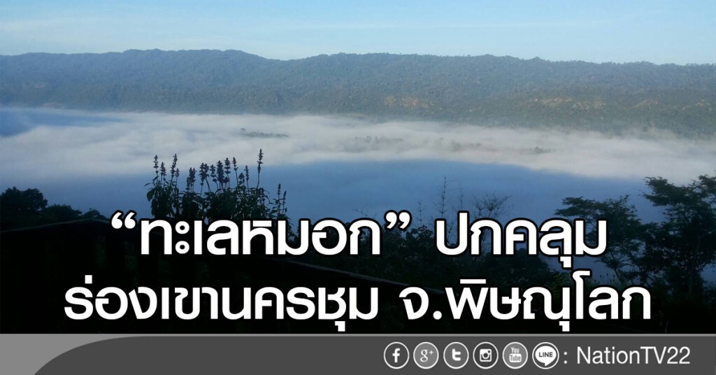 ทะเลหมอกปกคลุมร่องเขานครชุม จ.พิษณุโลก ทะเลหมอกปกคลุมร่องเขานครชุม จ.พิษณุโลก