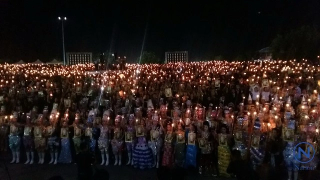 หมอลำรวมใจถวายอาลัยพ่อหลวง