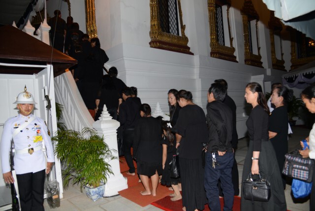 สมเด็จพระเทพฯ เสด็จฯพระพิธีธรรมสวดพระอภิธรรมพระบรมศพ