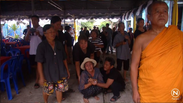 ศพสันติ ดวงสว่างถึงบ้านเกิด