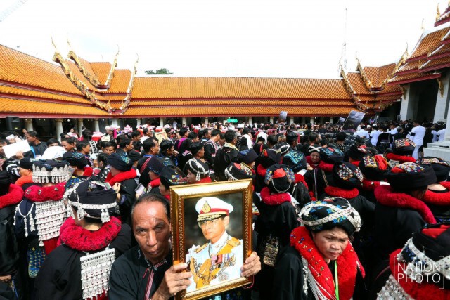 พม.นำชนเผ่าที่ราบสูง 999 คนร่วมถวายอาลัย