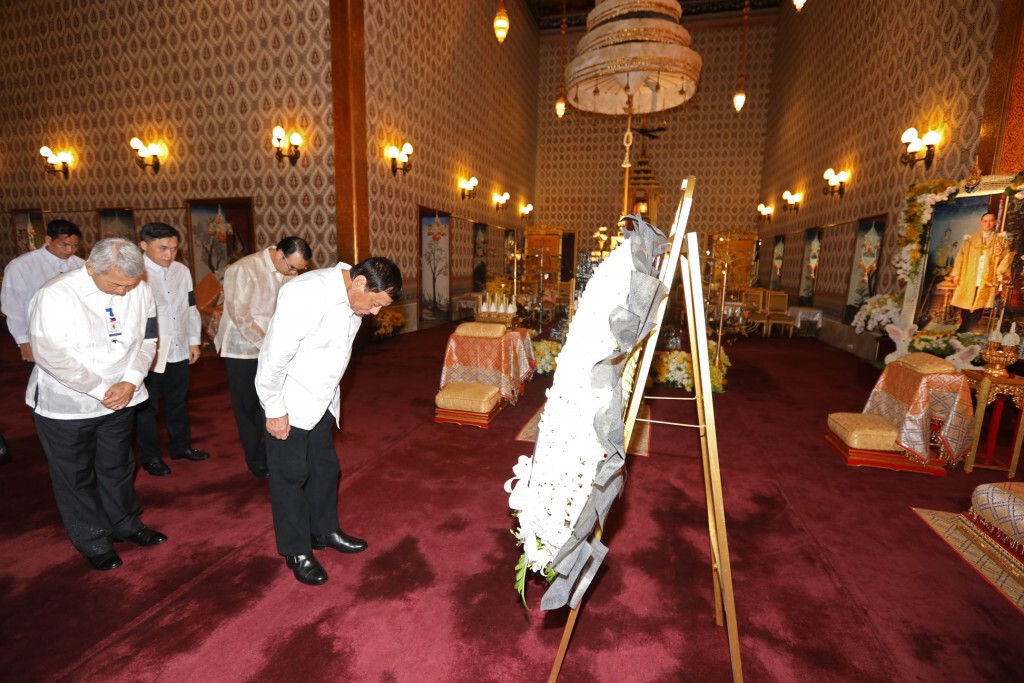 ปธน. "ดูเตร์เต" เยือนไทย พร้อมเข้าสักการะพระบรมศพ ปธน. "ดูเตร์เต" เยือนไทย พร้อมเข้าสักการะพระบรมศพ