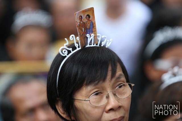 บรรยากาศก่อนเริ่มงาน "น้อมดวงใจชาวศิริราช...ตามรอยพระราชปณิธานพระภูมิพล"
