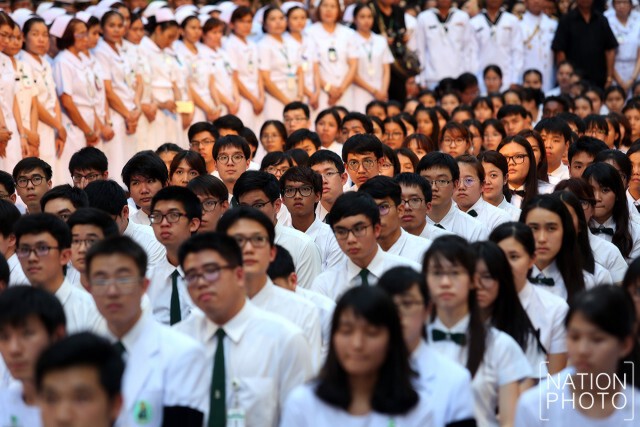 ภาพชุด : "น้อมดวงใจชาวศิริราช...ตามรอยพระราชปณิธานพระภูมิพล"