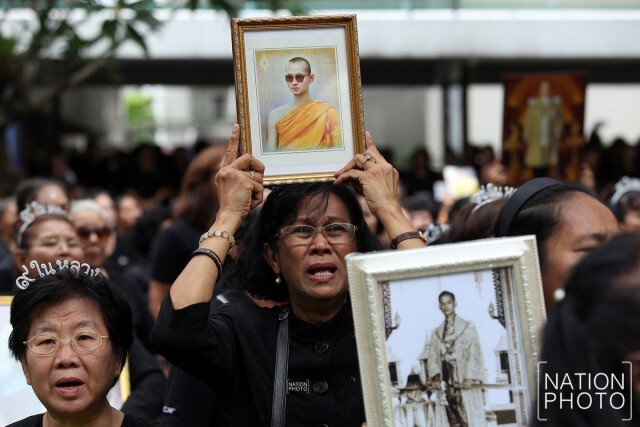 บรรยากาศก่อนเริ่มงาน "น้อมดวงใจชาวศิริราช...ตามรอยพระราชปณิธานพระภูมิพล"