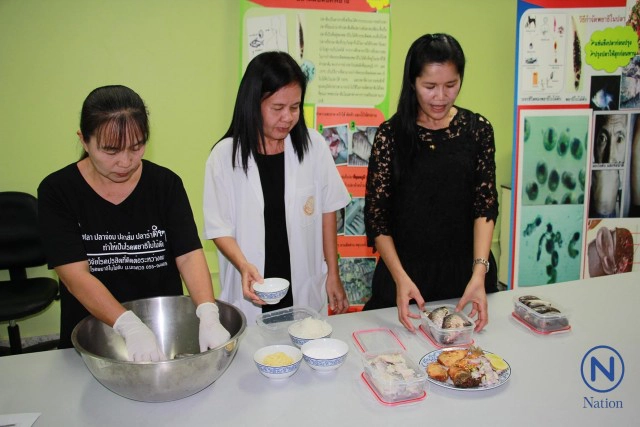 "ม.นเรศวร" คิดวิธีกำจัดพยาธิใบไม้ตับในปลา สำเร็จ