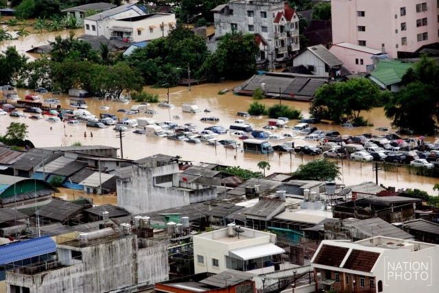 ภาพเก่าเล่าเรื่อง โครงการพระราชดำริ  คลอง ร.1 แก้น้ำท่วม "หาดใหญ่"