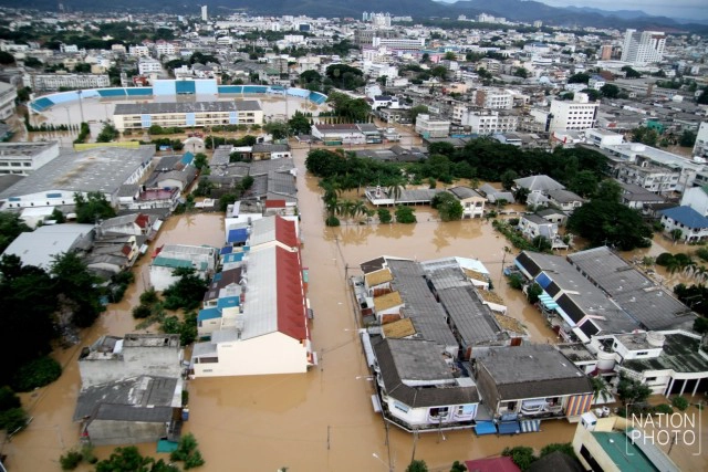 ภาพเก่าเล่าเรื่อง โครงการพระราชดำริ  คลอง ร.1 แก้น้ำท่วม "หาดใหญ่"