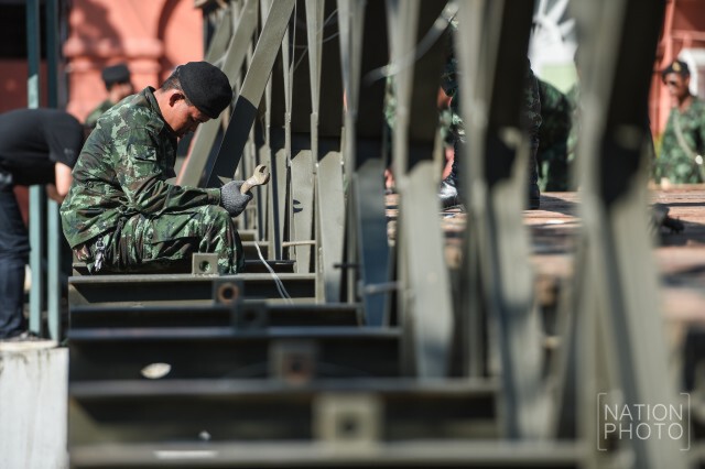 รื้อ"สะพานข้ามคลองหลอด"แล้ว