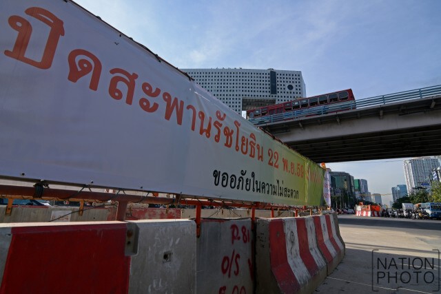 เตรียมทดลองปิด "สะพานข้ามแยกรัชโยธิน" 22 พ.ย.นี้
