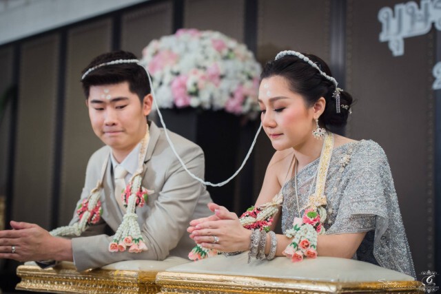 ชื่นมื่น! "เอ็ม บุษราคัม" เข้าพิธีวิวาห์
