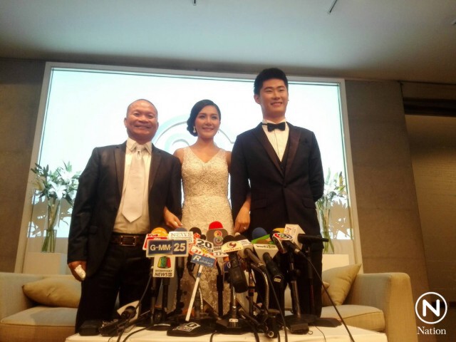เอ็ม-กอล์ฟ แถลงวิวาห์ ฮาปนซึ้ง