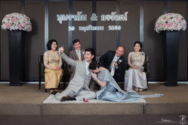 ชื่นมื่น! "เอ็ม บุษราคัม" เข้าพิธีวิวาห์