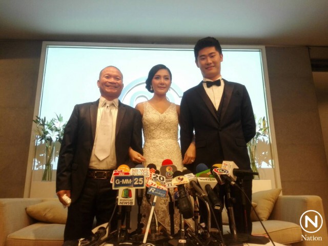 เอ็ม-กอล์ฟ แถลงวิวาห์ ฮาปนซึ้ง