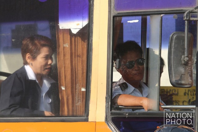บรรยากาศช่วงเช้า ก่อนปิดสะพานข้ามแยกรัชโยธิน