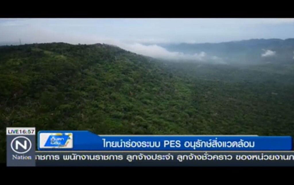 ไทยนำร่องระบบ PES อนุรักษ์สิ่งแวดล้อม
