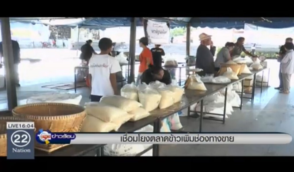 เชื่อมโยงตลาดข้าว เพิ่มช่องทางขาย เชื่อมโยงตลาดข้าว เพิ่มช่องทางขาย