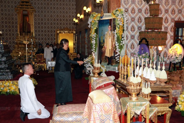 สมเด็จพระเทพฯ เสด็จฯพระพิธีธรรมสวดพระอภิธรรมพระบรมศพ