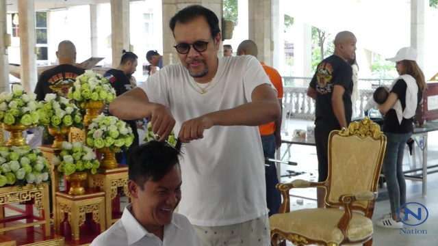 ศิลปินนักแสดงตลกและกลุ่มบิ๊กไบค์ เตรียมอุปสมบทหมู่ถวายเป็นพระราชกุศล