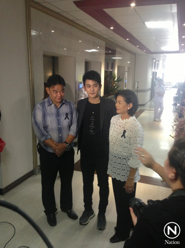 "กัน นภัทร" ทำบุญวันเกิดที่ รพ.ตำรวจ พร้อมขอขมาลาบวชกับสื่อมวลชน