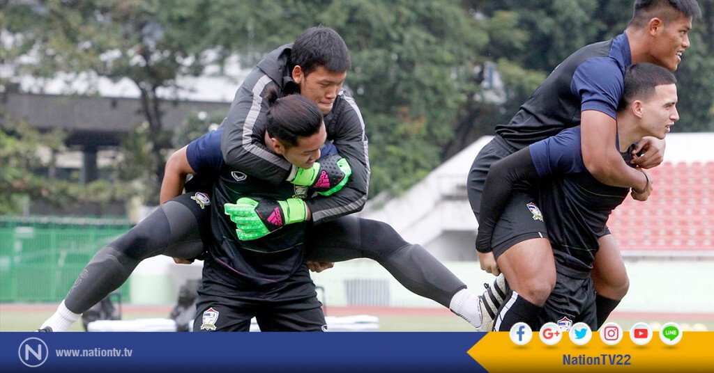 "ช้างศึก" ลงซ้อมสนามเทพหัสดิน เตรียมรับมือพม่า รอบรองฯ ซูซูกิคัพ นัดสอง "ช้างศึก" ลงซ้อมสนามเทพหัสดิน เตรียมรับมือพม่า รอบรองฯ ซูซูกิคัพ นัดสอง