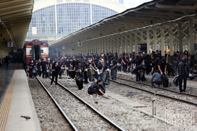 การรถไฟแห่งประเทศไทยเปิดกิจกรรม Big Cleaning Day