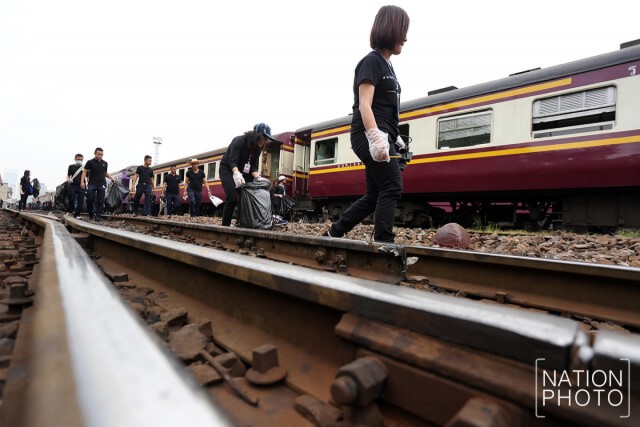 การรถไฟแห่งประเทศไทยเปิดกิจกรรม Big Cleaning Day
