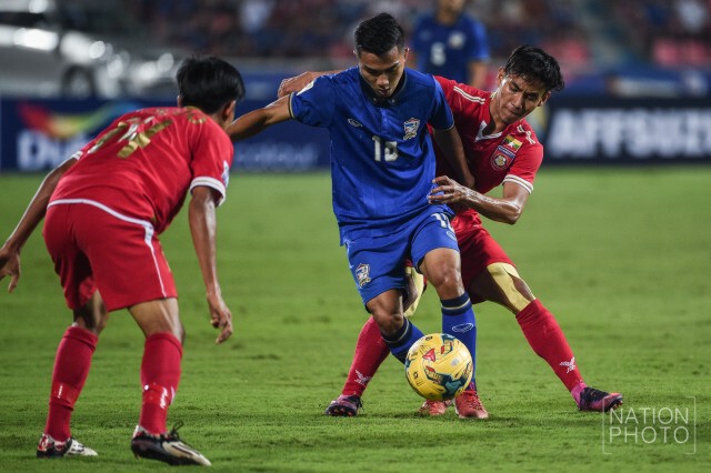 ภาพชุด ช้างศึก อัด เมียนมาร์  4-0 สะใจแฟนบอล