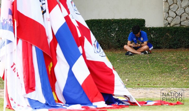 บรรยากาศก่อนการแข่งขันซูซูกิ คัพ รอบรองชนะเลิศ นัดที่ 2 "ช้างศึก" พบ "เมียนมาร์"
