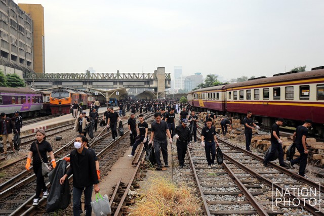 การรถไฟแห่งประเทศไทยเปิดกิจกรรม Big Cleaning Day