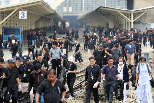 การรถไฟแห่งประเทศไทยเปิดกิจกรรม Big Cleaning Day