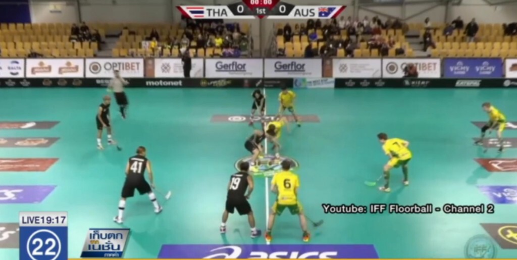 ฟลอร์บอลไทย เฉือน ออสเตรเลีย 4-3 ฟลอร์บอลไทย เฉือน ออสเตรเลีย 4-3