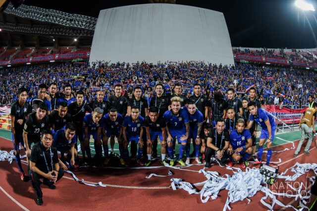 แข้งช้างศึก ขอบคุณแฟนบอล หลังจบเกม ชนะ เมียนมาร์ 4-0
