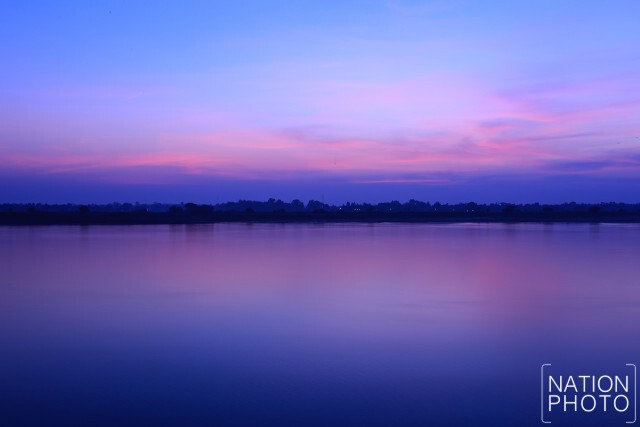 ภาพชุด บรรยากาศยามเช้า "ริมแม่น้ำโขง"
