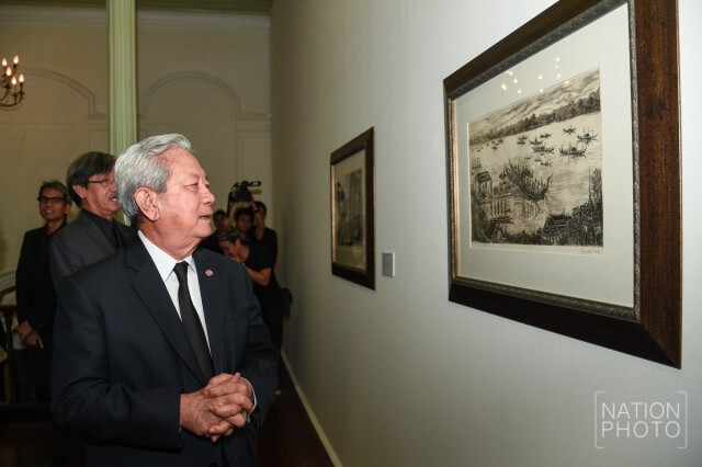 "พล.อ.สุรยุทธ์" องคมนตรี เปิดงานนิทรรศการ "ภาพพิมพ์ประวัติศาสตร์ 3 มหาราชแห่งกรุงรัตนโกสินทร์"