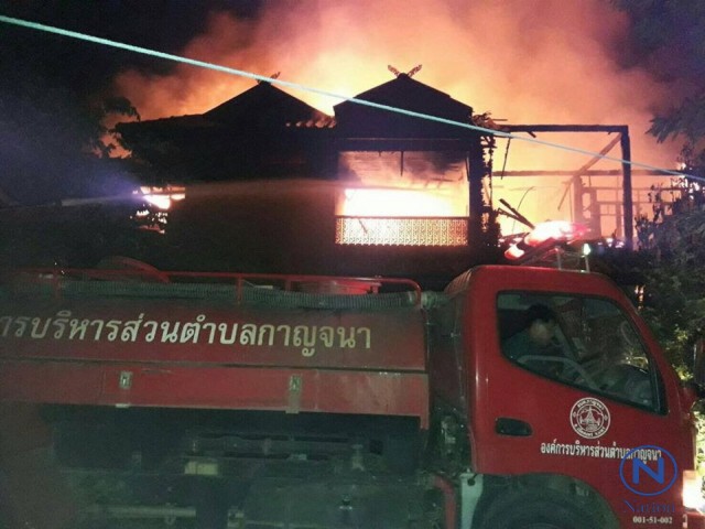 เพลิงไหม้วัดดงใต้ตำนานใบลานพระธาตุ 12 ปีเกิดอายุ 300 ปีวอด เสียหายกว่า 30 ล้านบาท