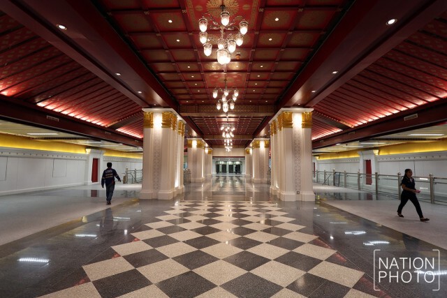 งดงาม...สถานีสนามไชย สถานีรถไฟใต้ดินที่สวยที่สุด