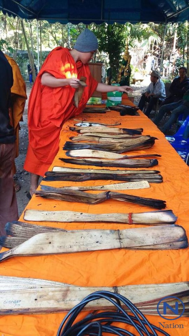 เพลิงไหม้วัดดงใต้ตำนานใบลานพระธาตุ 12 ปีเกิดอายุ 300 ปีวอด เสียหายกว่า 30 ล้านบาท