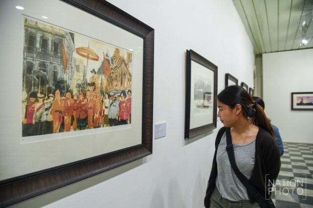"พล.อ.สุรยุทธ์" องคมนตรี เปิดงานนิทรรศการ "ภาพพิมพ์ประวัติศาสตร์ 3 มหาราชแห่งกรุงรัตนโกสินทร์"