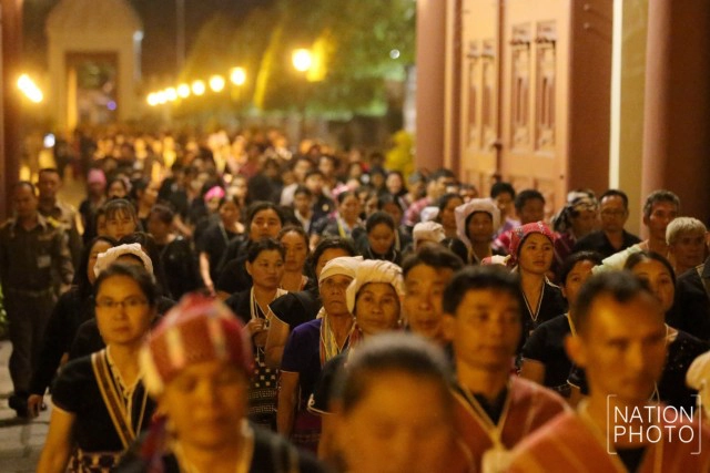 10 ชนเผ่าภาคเหนือ 1,741 คน ร้อยดวงใจเข้าถวายสักการะในหลวงรัชกาลที่ 9