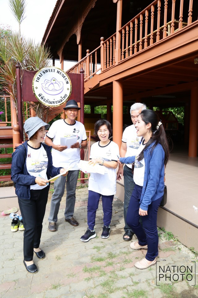 นักแข่งเช็คอินจุดแรก ที่อุทยาน ร.๒ กิจกรรม Nation TV Charity Rally 2 "รำลึกถึงพ่อ"