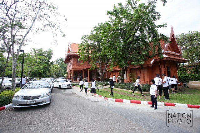 นักแข่งเช็คอินจุดแรก ที่อุทยาน ร.๒ กิจกรรม Nation TV Charity Rally 2 "รำลึกถึงพ่อ"