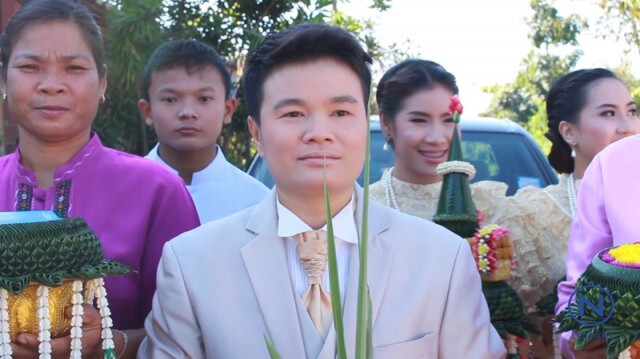 "สาวหล่อ"หอบสินสอดเฉียดล้านแต่ง"สาวเมืองน้ำดำ"หลังคบยาวนาน 12 ปี