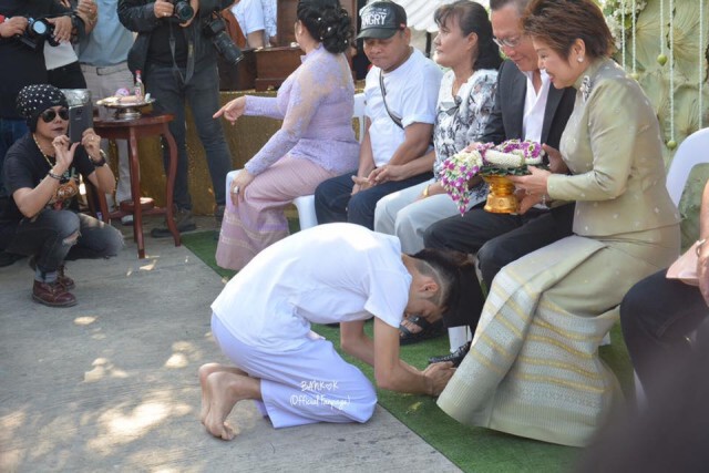 ทำขวัญนาค"ศรราม น้ำเพชร"
แบ่ง"เงินล้าน"แจกทาน 3 ส่วน