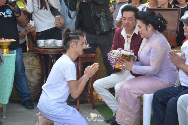 ทำขวัญนาค"ศรราม น้ำเพชร"
แบ่ง"เงินล้าน"แจกทาน 3 ส่วน