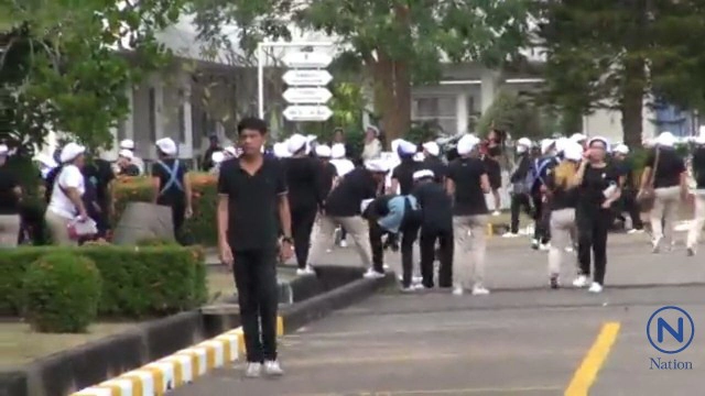 ไฟไหม้ โรงงานผลิตเสื้อผ้า จ.ปราจีนบุรี 
พนักงานหนีตายอลหม่าน