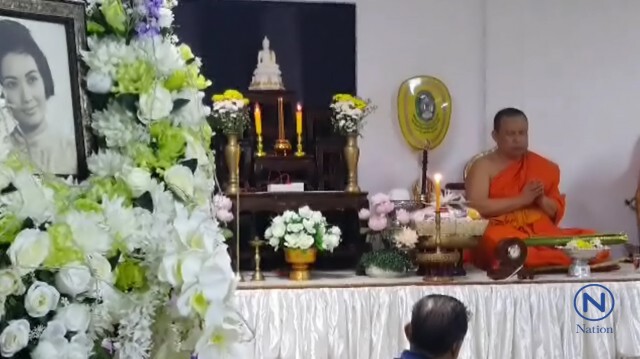 บรรยากาศสวดคืนแรก 
"แม่มารศรี" สุดเศร้า