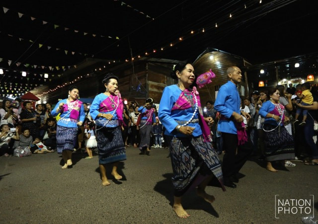 ถนนคนเดินเขมราฐ จ.อุบลราชธานี