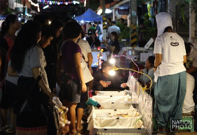 ถนนคนเดินเขมราฐ จ.อุบลราชธานี