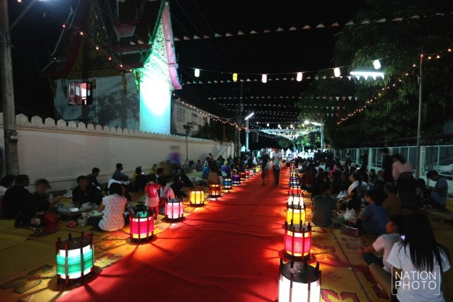 ถนนคนเดินเขมราฐ จ.อุบลราชธานี